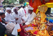 सिध्देश्वर वारकरी संस्थेच्या दिंडी सोहळ्याचे भक्तीमय वातावरणात प्रस्थान