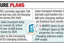 MSRTC ची ई-बस फ्लीट विस्ताराची योजना आहे, परंतु चार्जिंग इन्फ्रास्ट्रक्चर मागे आहे